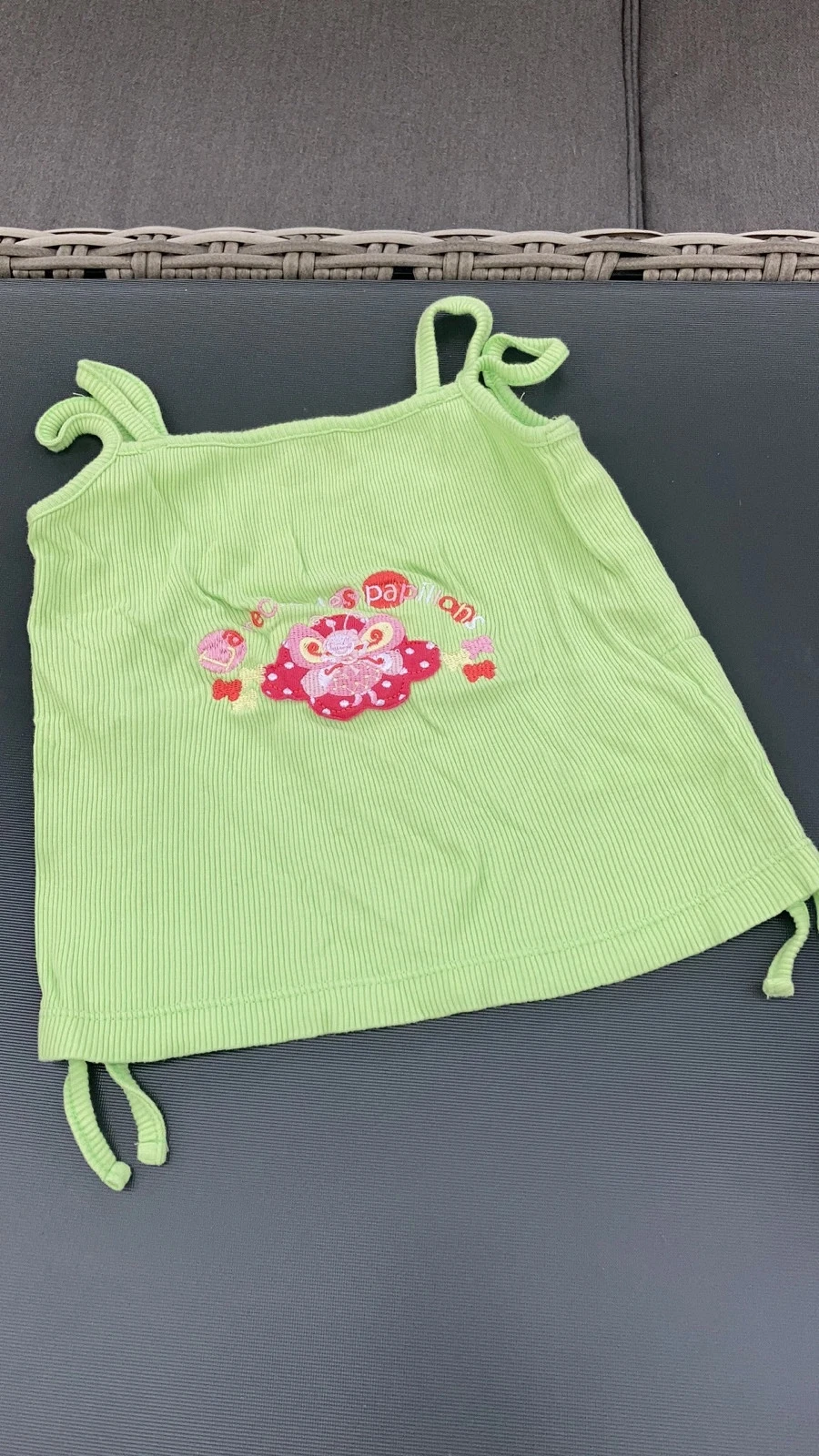 Lot débardeur vêtement bébé fille 24 mois enfant 2 ans garde robe – photo 6